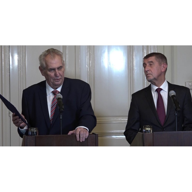 News - CR - politics - Lány - president - Miloš Zeman - Andrej babiš - appointment