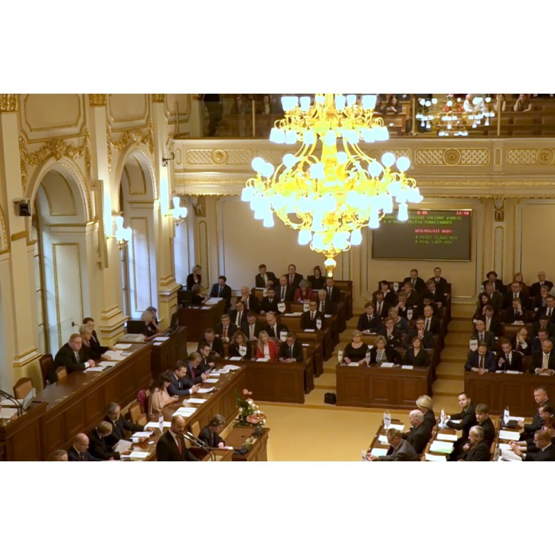  ČR - Praha - politika - lidé - Poslanecká sněmovna 2017 - slib