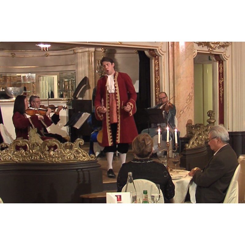 ČR - Praha - kultura - Obecní dům - opera - Dinner Concert Mozart - večeře
