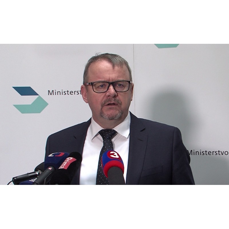 CR - people - minister of transport - Dan Ťok - press conference