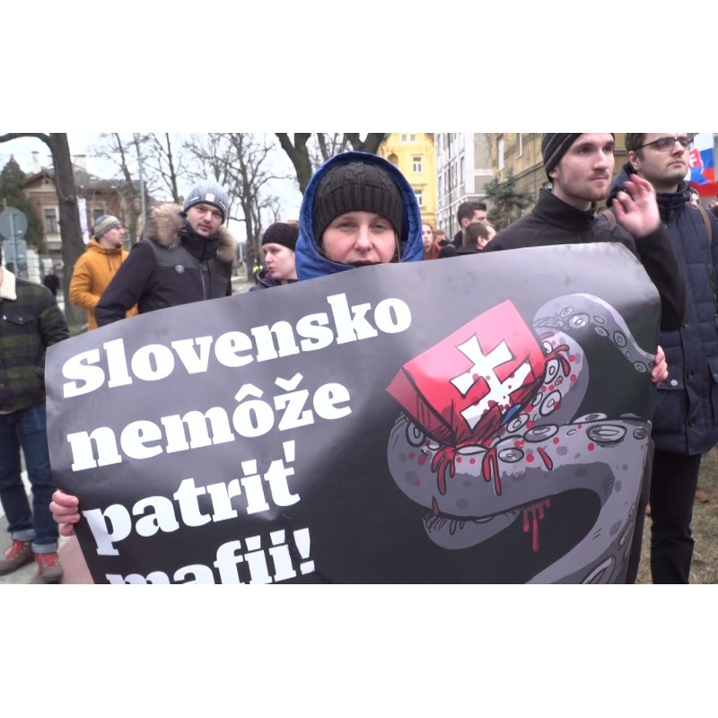 ČR - SR - Praha - aktuality - politika - Fico - Kaliňák - ambasáda - protesty - Jan Kuciak
