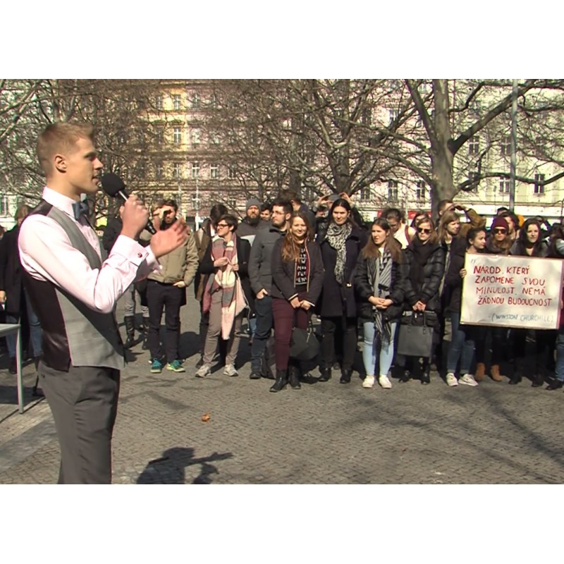 ČR - Praha - aktuality - politika - student - protest - stávka - vysoká škola - univerzita - vláda