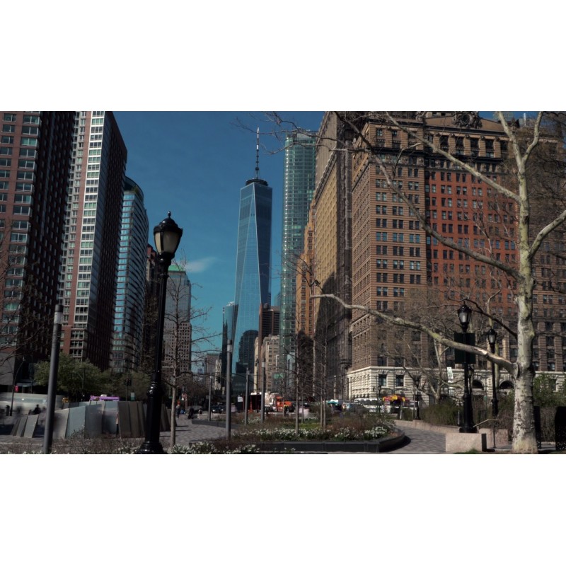 USA - New York - Manhattan - Baterry park - Socha Svobody - mrakodorap