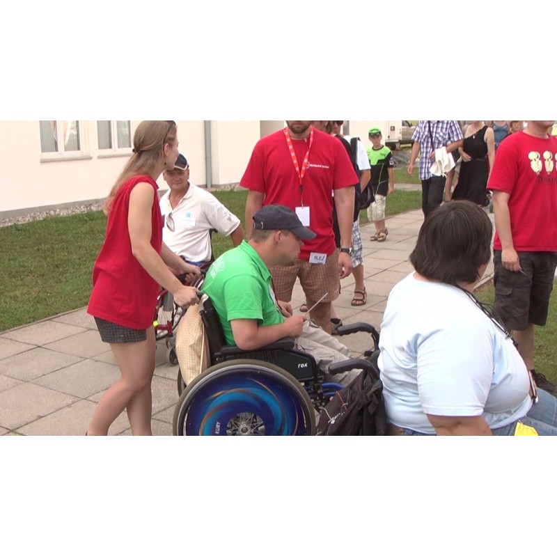 CR - Velehrad - people - disabled - wheelchair user - health care