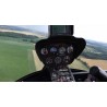 CR - transport - Konopiště - helicopter - flight - cockpit
