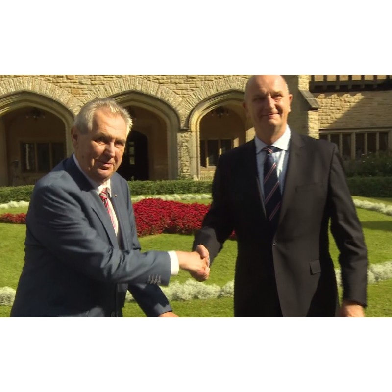 SRN - Berlín - politika - lidé - Miloš Zeman - prezident
