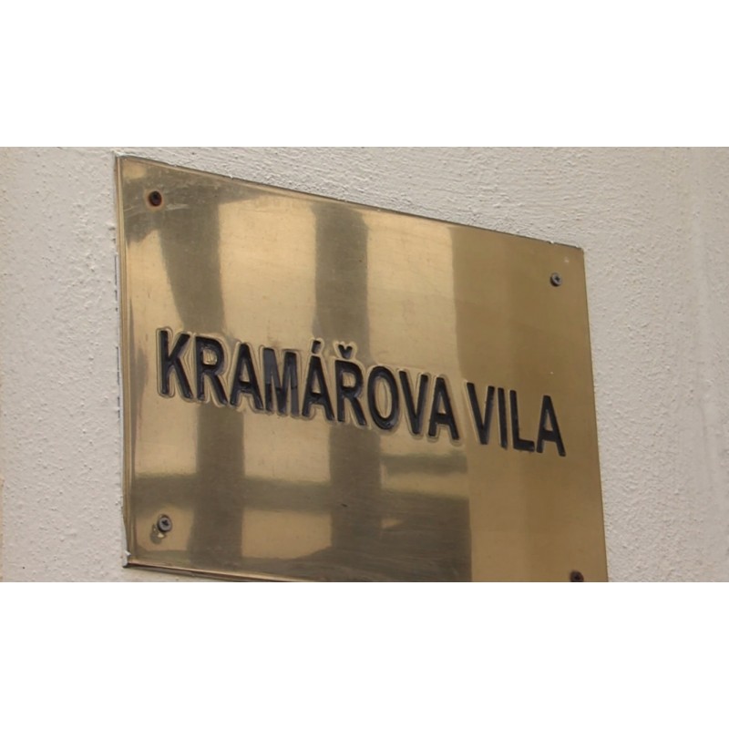 CR - Prague - building - Kramářova vila - Angela Merkel