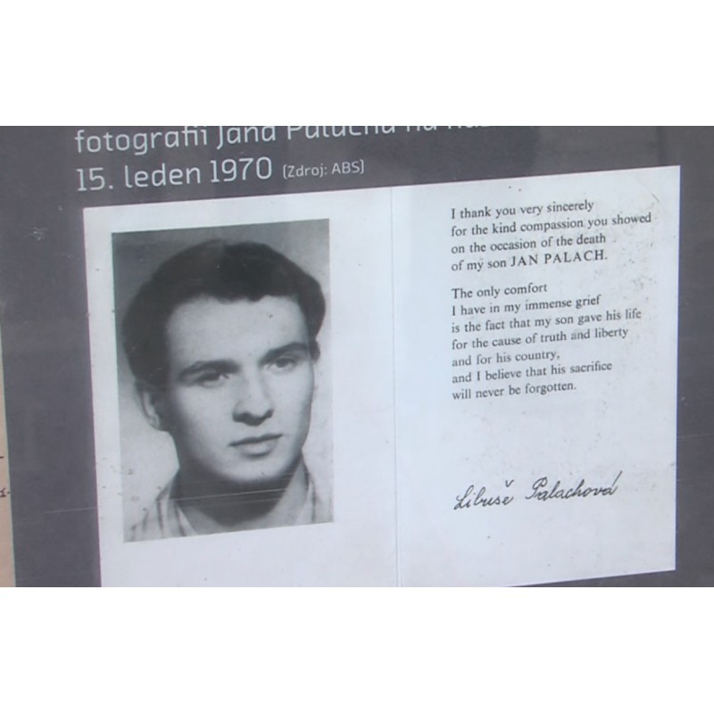 CR - people - politics - death - anniversary - Jan Palach - memorial