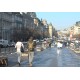 ČR - doprava - Praha - Václavské náměstí - turisté - tramvaj - historická - zima - auto - kolona