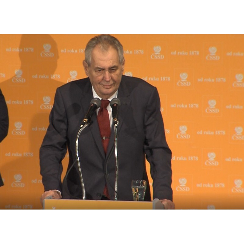 ČR - politika - Hradec Králové - ČSSD - sjezd - 2019 - kongres - Zeman - Hamáček