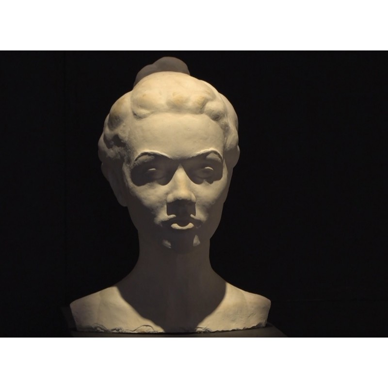 CR - education - SUPŠ - art school - female painter - sculptor - statue - picture - drawing - canvas