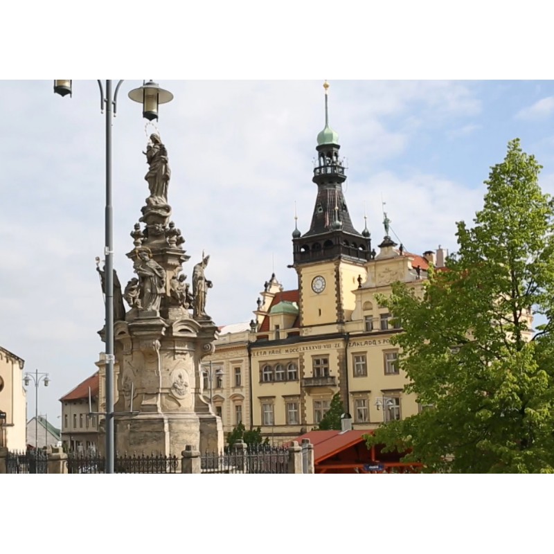 CR - town - Kladno - hall - church of St. Mary - chateau - hospital