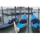 Italy - Venice - San Marco - ships - sea - gondola - gondolier - channel - waterfront - tourists - pier