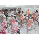  ČR - lidé - dětský den - family day - děti - pěna - sníh - pěnová párty - slowmotion