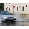 CZ - Prague - weather - rain - flood - water - puddle