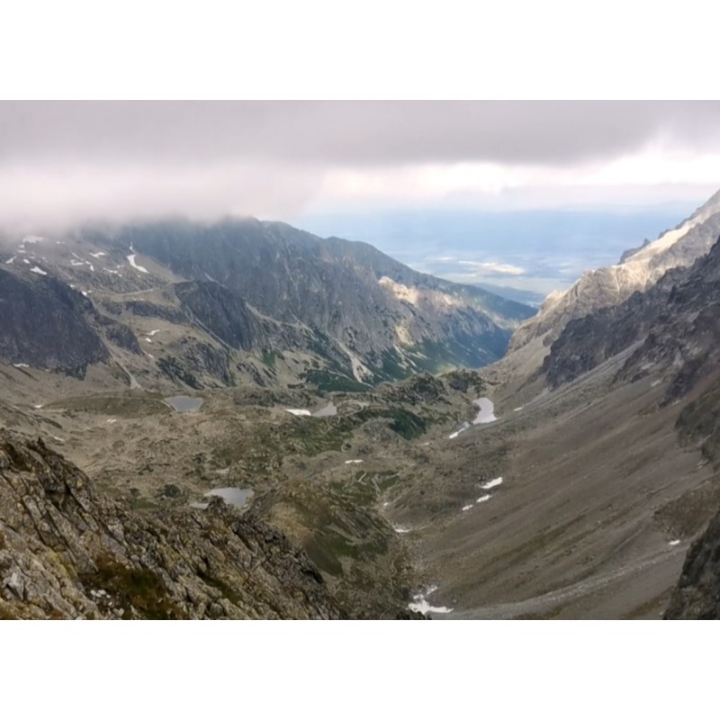 Slovensko - Tatry - příroda - hory - mraky - zřícenina