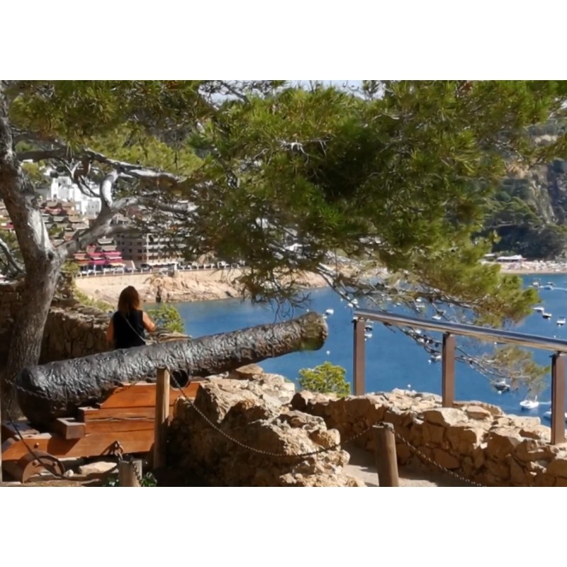 Města - svět - Španělsko - Barcelona - památky - kostel - hradby - panorama