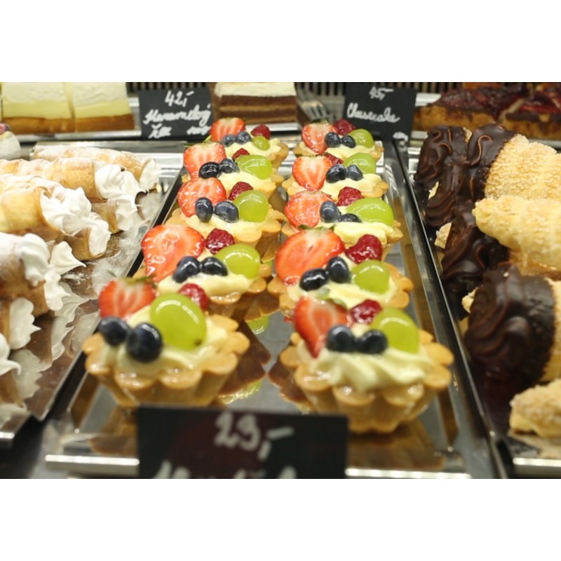 ČR - obchod - gastronomie - cukrárna - cukrářka - káva - dort - zákusek - výrobna