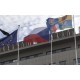 CZ - Ostrava - buildings - region - headquarters - regional authority - flag