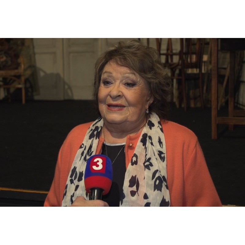 CZ - culture - theatre - Na Jezerce - Gin Game - Jiřina Bohdalová - Milan Kňažko - Jan Hrušínský