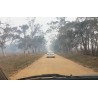 Australia - travelling - car - driving - highway - motorway - tunnel - helicopter - rain