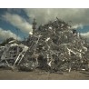 ČR - průmysl - Cronimet - skládka - nerez - legovaná - ocel - drapák - odřezky - kov - slow motion