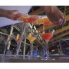 CZ - Prague - people - barman - drink - mixing - alcohol - show - guest