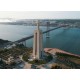 Portugal - Lisbon - seacoast - cliff - beach - dron - sea - ocean - summer - holiday