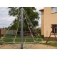 CZ - nature - Velké Přítočno - village - playground - children - grass - cyclist - lime tree - duck
