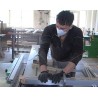 CZ - industry - Ostrava - joiner´s shop - paint - varnish - sand - wood