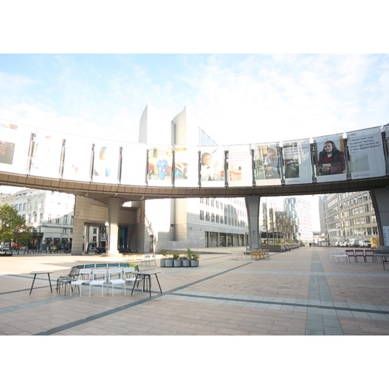 Brussels - buildings - European Parliament - exteriors - 2021