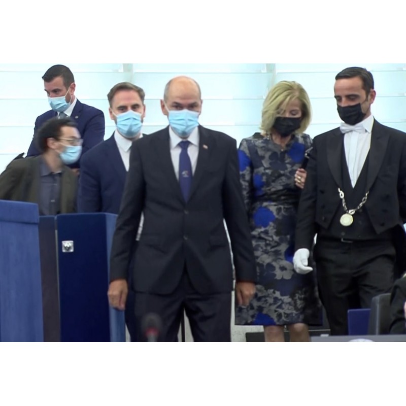 France - Strasbourg - Slovenia - European Parliament - Janez Janša - presidency - Raffaele Fitto
