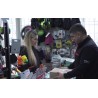CZ - business - Balikovna - parcel - packet - post office - ski - bicycle - shop assistant - customer