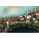 Mexiko - Yucatan - cestování - pláž - oceán - moře - dron - přístav - loď - plameňák - krokodýl