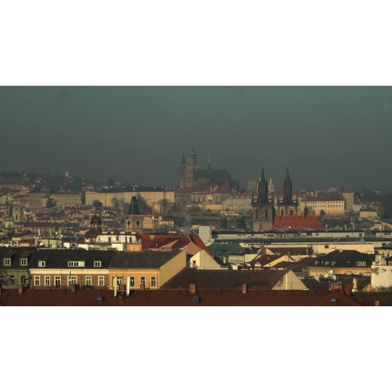 ČR - časosběr - Praha - Hradčany - Hlavní nádraží - vlaky - vagony