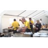 CZ - people - party - grilling - food - entertainment - salmon - meat - sausage
