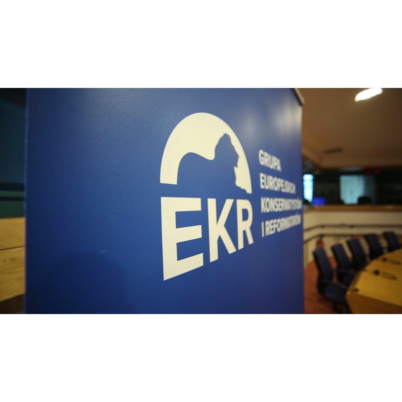 Belgie - Brusel - politika - Parlament -  ECR - Polsko - konference - Tobiszowski
