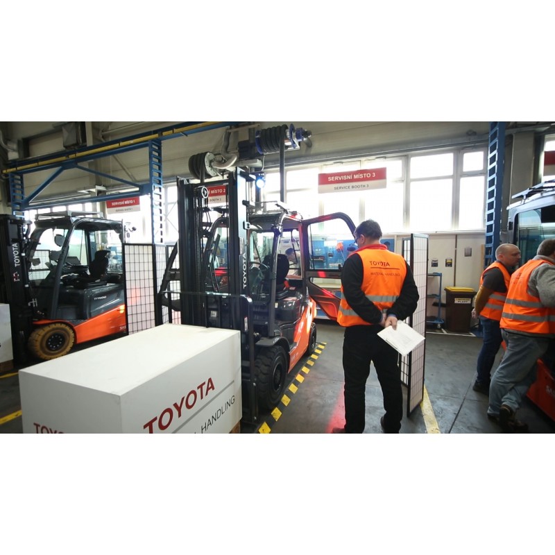 CZ - transport - Toyota Material Handling - Rudná - contest - truck - service - technician - 2023