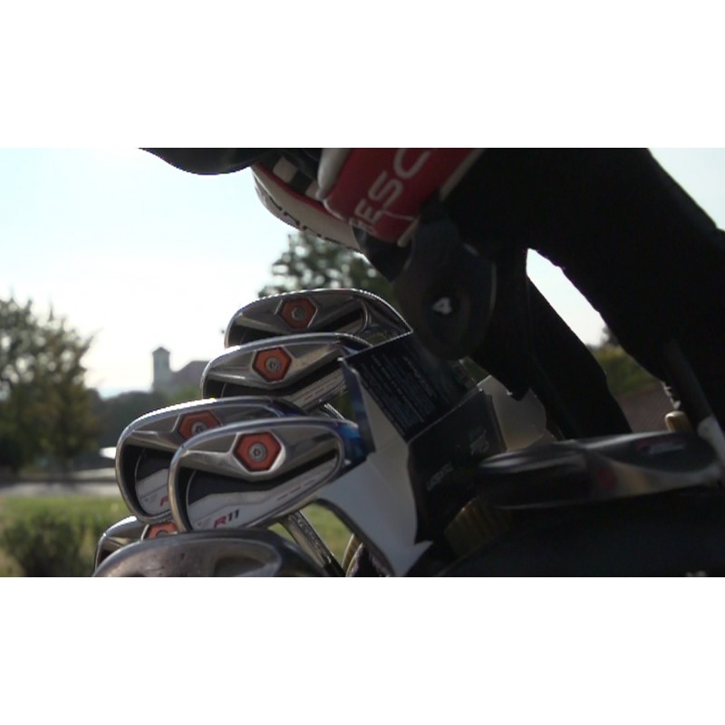 ČR - sport - Slavkov - golf - turnaj - green - odpal - jamka - míček - časosběr - slowmotion