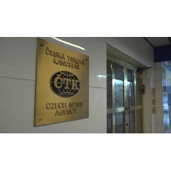 CZ - media - Prague - ČTK - excursion - news - student - editorial office - lecture