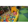 CZ - Kladno - OAZA - people - children - playroom - balls - slide - cake shop - ice cream