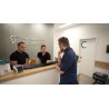 CZ - Prague - health care - stomatology - dentist - chair - patient - X-ray - 4K