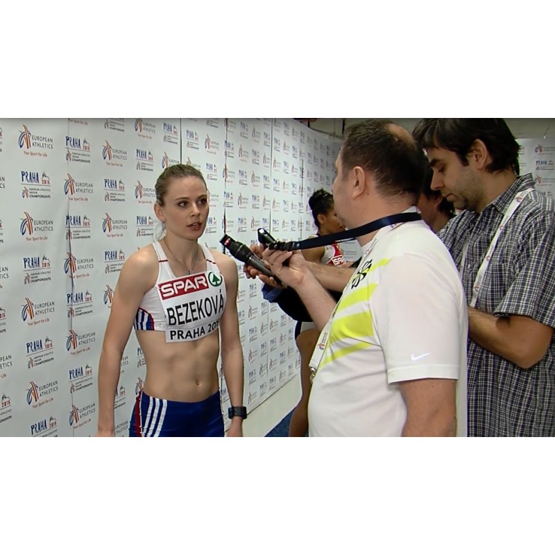 CR - SR - Prague - European Athletics Championship - Mixzone - Journalists