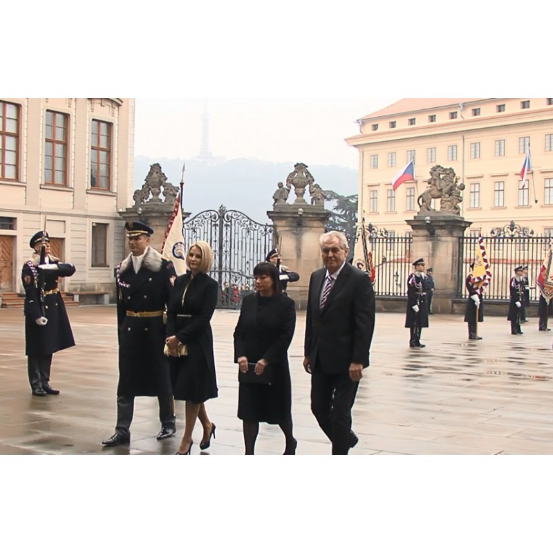 ČR - Miloš Zeman - prezident - inaugurace