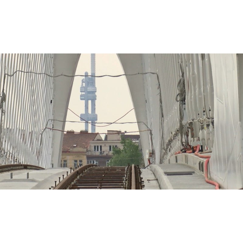 CR - Prague - Tunnel Blanka - Surface Works - Troja Bridge