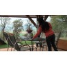 CR - pergolas - blinds - people - well-being atmosphere