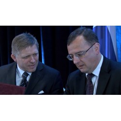 ČR - SR - Robert Fico - Petr Nečas - expremiéři
