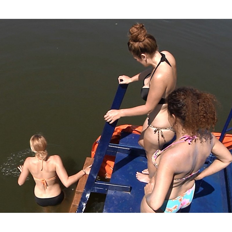 CR - Prague - weather - Summer - swimming - river