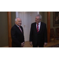 ČR - Václav Klaus - Miloš Zeman - prezidenti