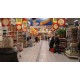 Francie - supermarket - potraviny - zákazníci